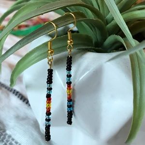 Native American inspired handmade earrings